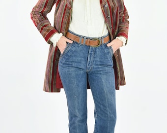 1970's High Waist Blue Denim Flared AMCO Jeans