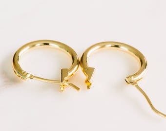 4pcs 10mm hoop earrings,gold hoop earrings,silver hoop earrings,nose hoop earrings,small hoop earrings,cartilage hoop earrings 12E02133