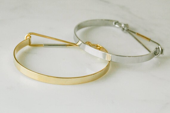Oro Plateado checo Stone Rose Señoras Pulsera Brazalete mejor amigo Varios Colores