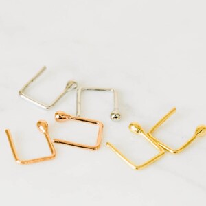 2pcs nickel free hook teardrop studs earrings,teardop jewelry,waterdrop earrings,cartilage earrings,tragus earrings,earring findin 12E-00371