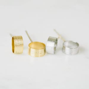 2pcs Nickel frei offenen Kratzer Kreis Runde Ohrstecker, Runde Schmuck, kreisohrringe, knorpelohrring, Tragus Ohrring, Ohrring Erkenntnisse-BJ