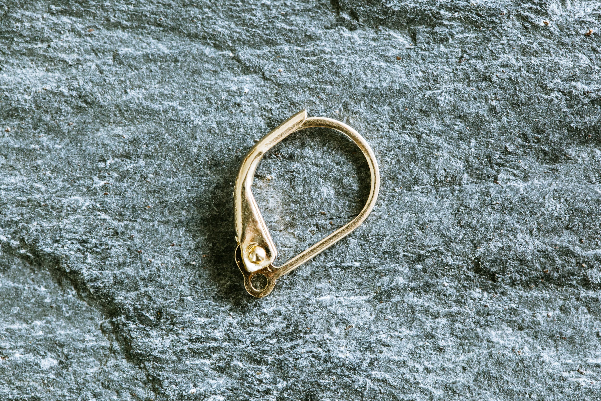 50pcs Wholesale Gold Leverback Earring Hooks Ear Wire Loops 