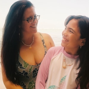 Nohea necklace | mommy and me | sunrise shell necklaces | matching styles | pikake jewelry