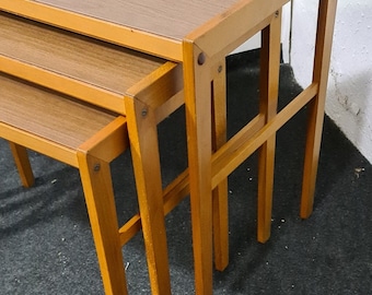 Vintage nesting tables