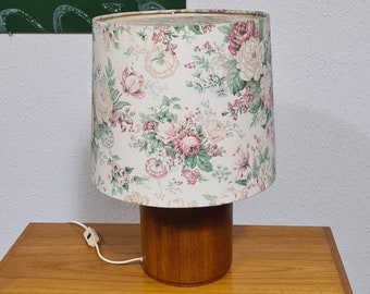 Vintage teak Danish Design table lamp