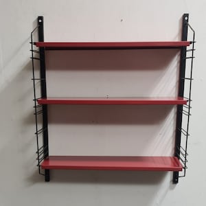 Vintage Tomado style metal shelving