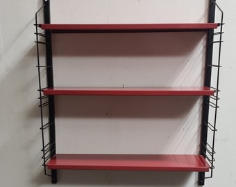 Vintage Tomado style metal shelving