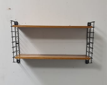 Vintage string like teak shelving