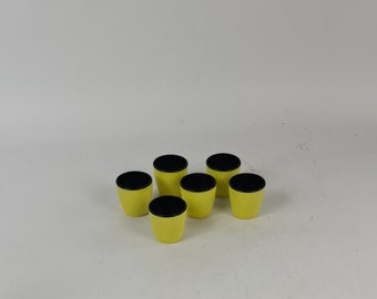 Vintage German plastic egg cups by Emsa