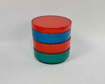 Vintage stacking serving dishes