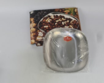 Vintage boxed WMF rvs nut dish