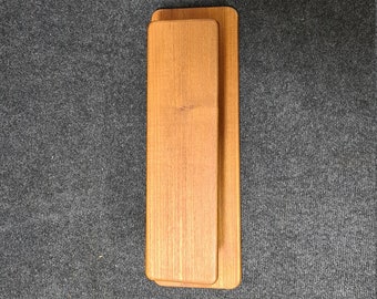 Vintage teak Danish design wall light by Domus