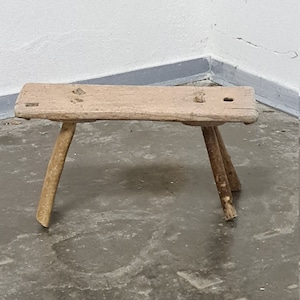 Vintage milk stool