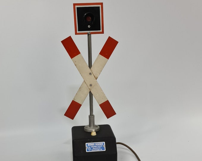 Featured listing image: Vintage model traffic light by Werner Degner Hannover Germany