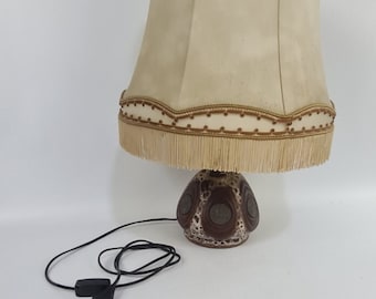 Vintage West German ceramic side light.