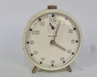 Vintage mechanical alarm clock by Kienzel