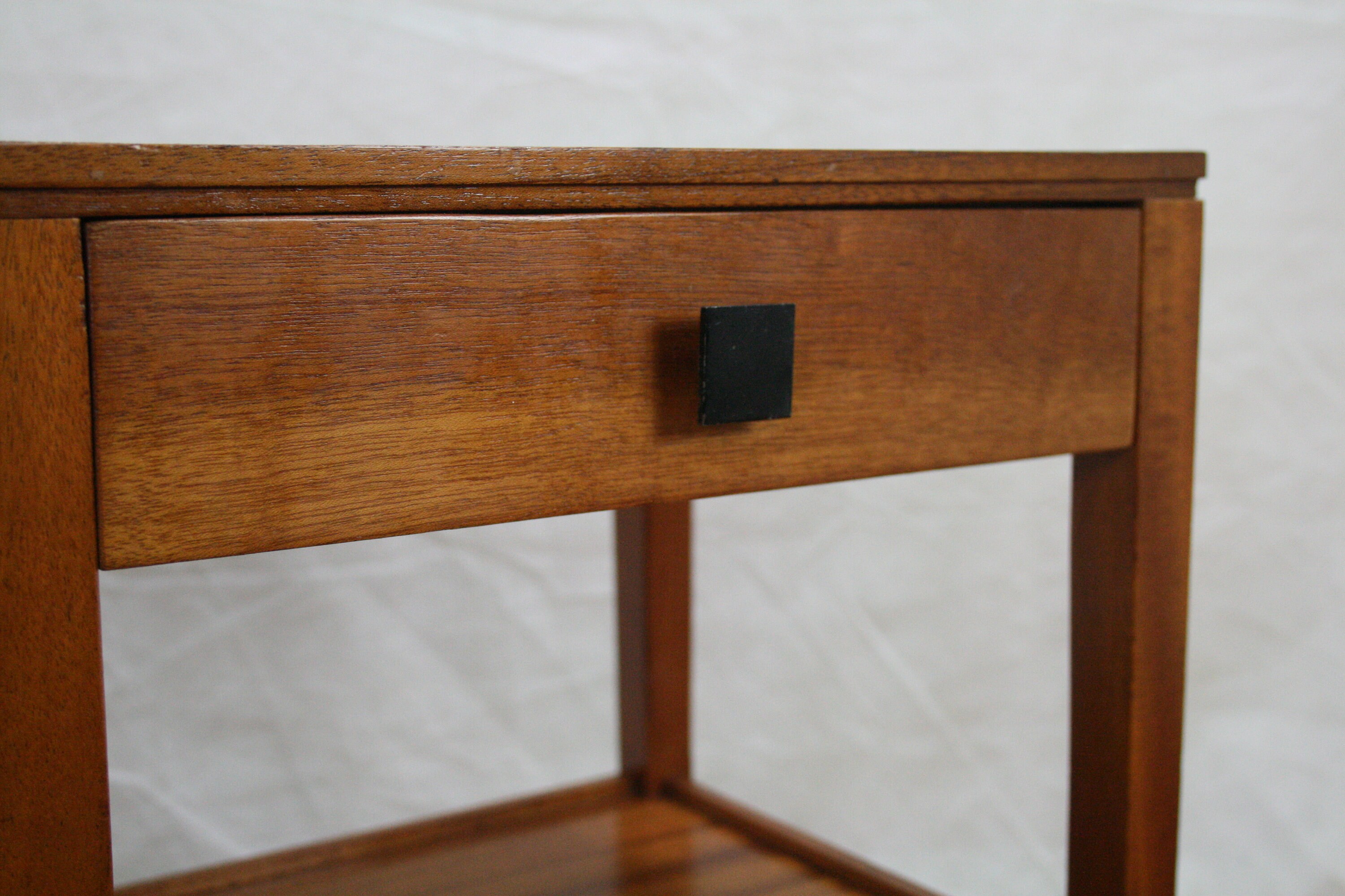 vintage teak side table