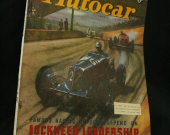 vintage the Autocar car magazine december 26 1947