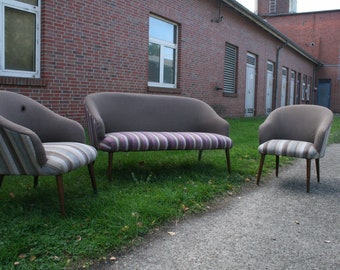 50s sofa and fauteuils