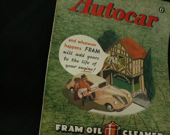 vintage the Autocar car magazine november 21 1947