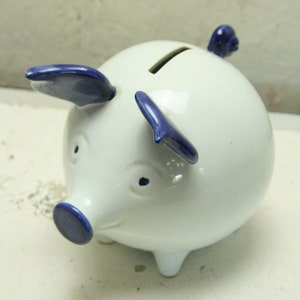West german pottery piggy bank by Cortendorf