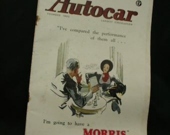 vintage the Autocar car magazine march 21 1947