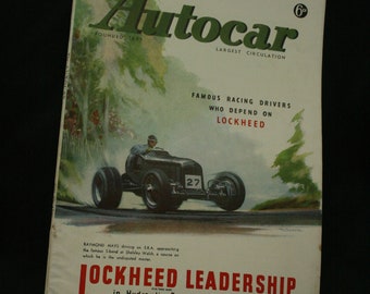 vintage the Autocar car magazine july 25 1947