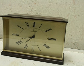 60s german mantel clock by Junghaans