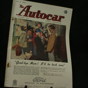vintage the Autocar car magazine may 16 1947