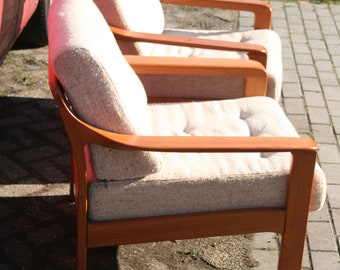 Danish design teak Fauteuils