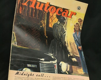 vintage the Autocar car magazine Febuary 13  1948