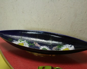 70s enamel dish or ring tray