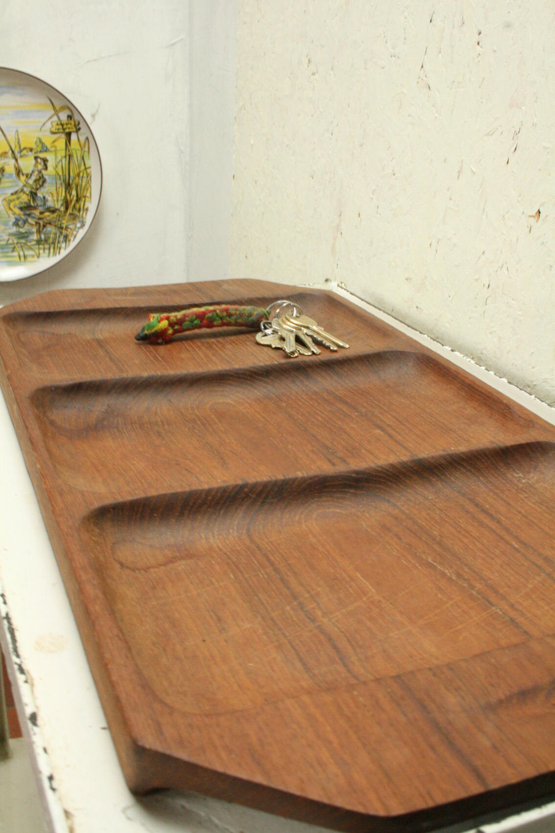 Vintage Teak serving tray