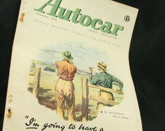 vintage the Autocar car magazine feb 6 1948