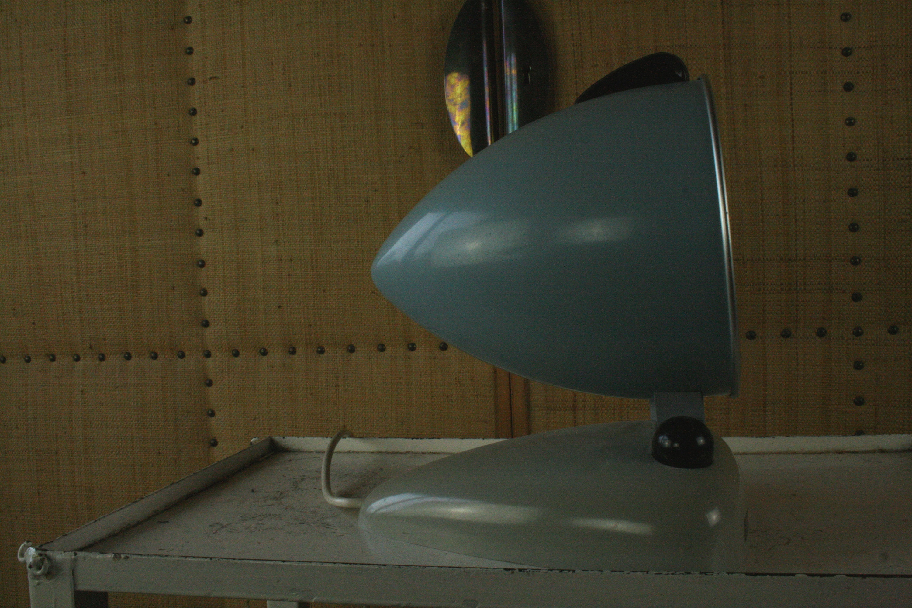 Vintage converted sun lamp by Hanau