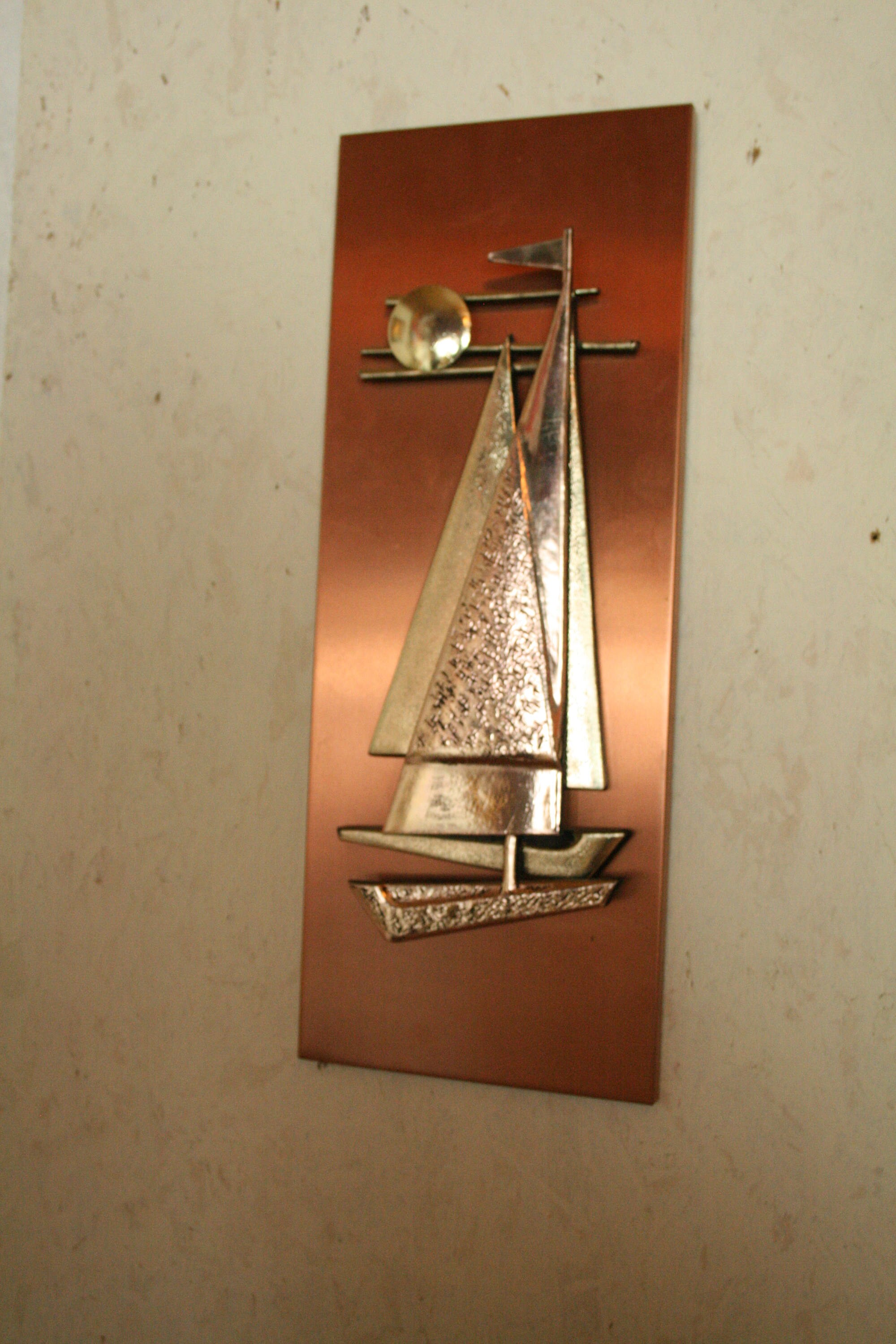 sailing boats wall hanging