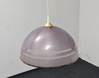 Vintage 70s plastic pendant light