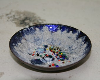 Vintage enamel dish