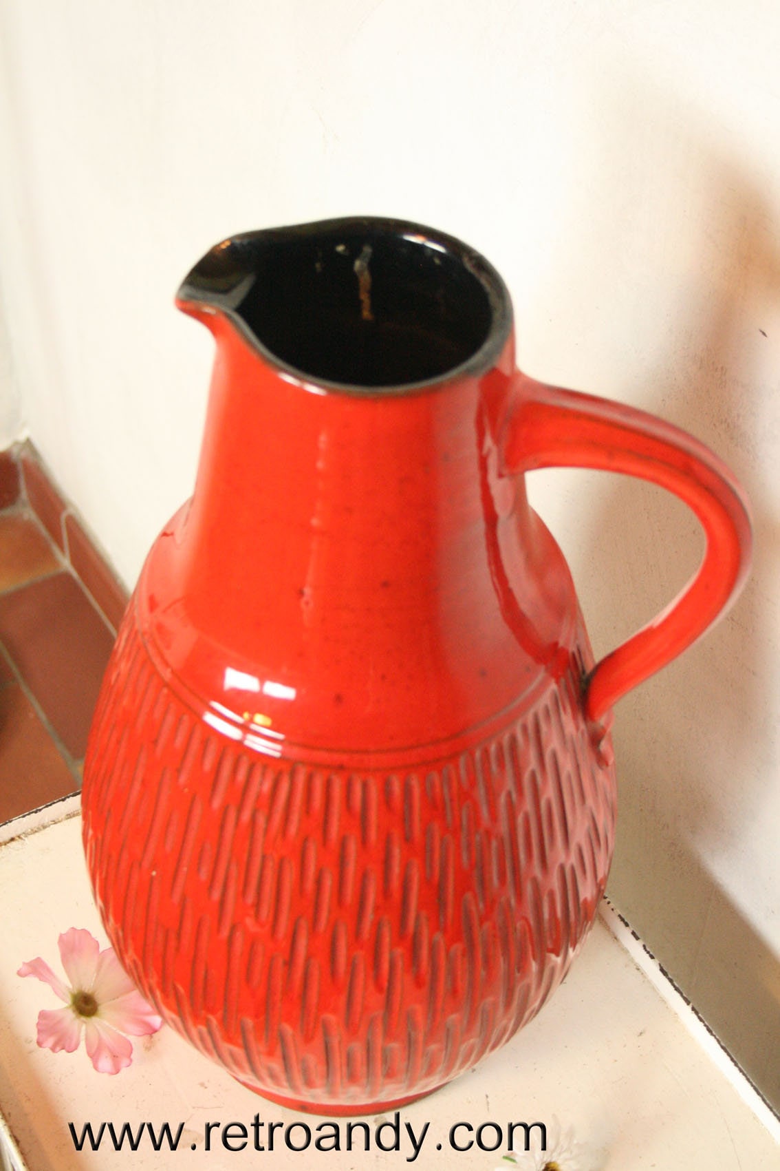 vintage floor vase