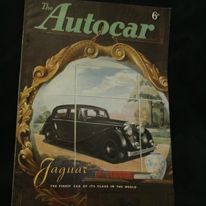 vintage the Autocar car magazine october 24  1947