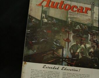 vintage the Autocar car magazine november 14 1947