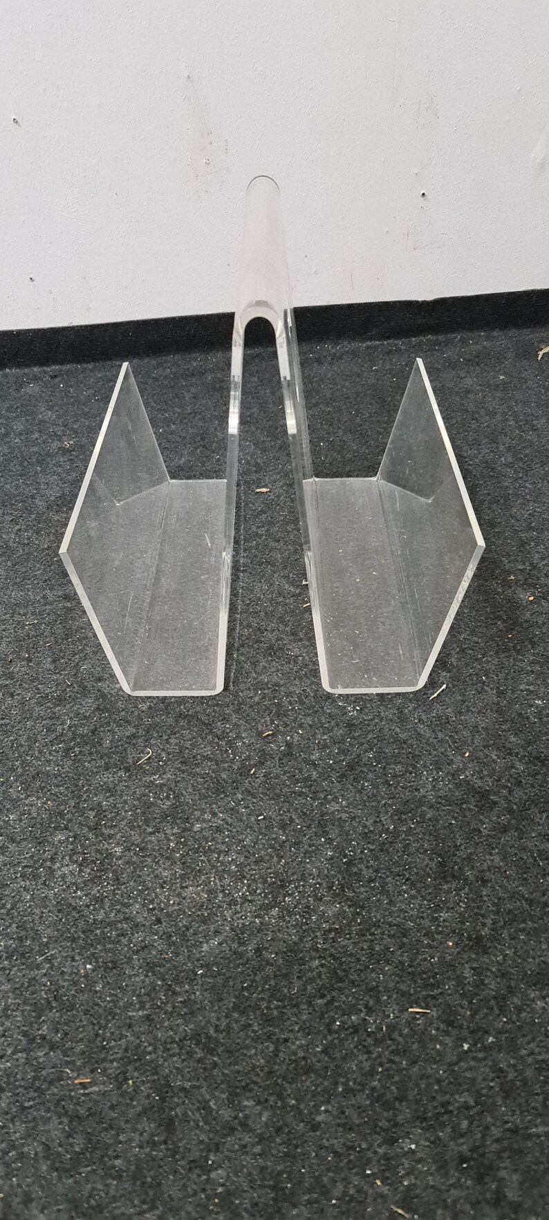 Vintage Perspex Paper Rack - Etsy