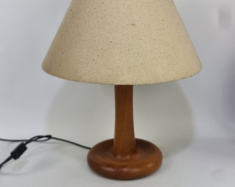 Vintage Danish design teak lamp by Dyrlund Denmark