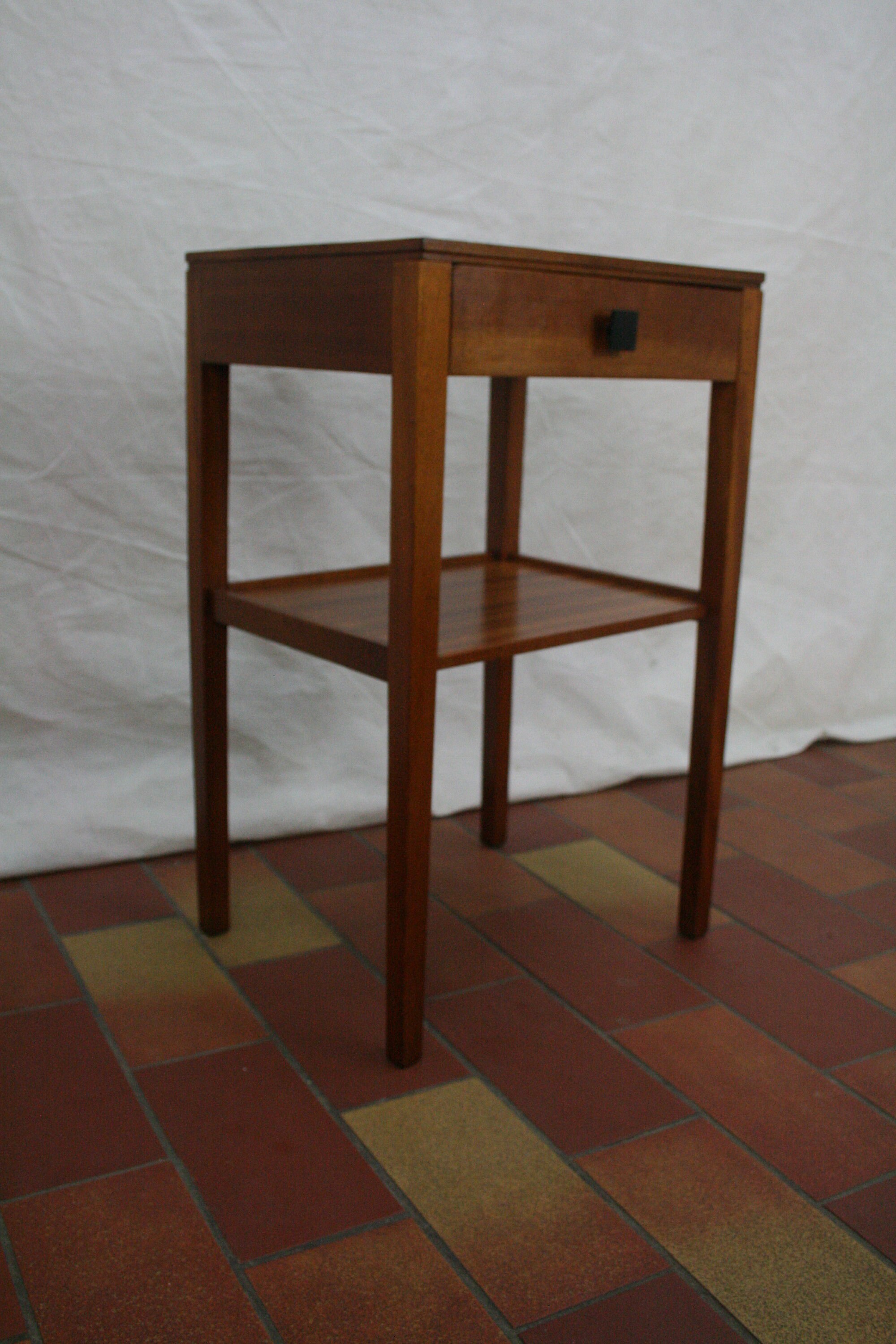 vintage teak side table