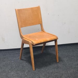 Sedie impilabili in legno vintage