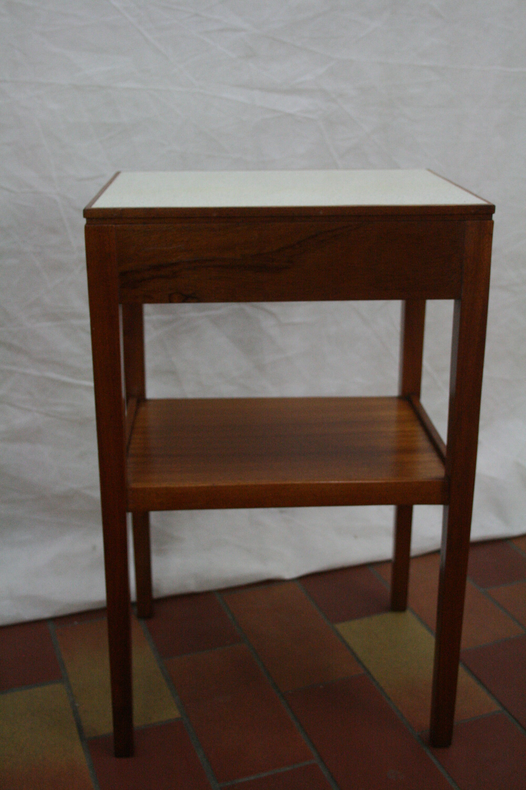 vintage teak side table