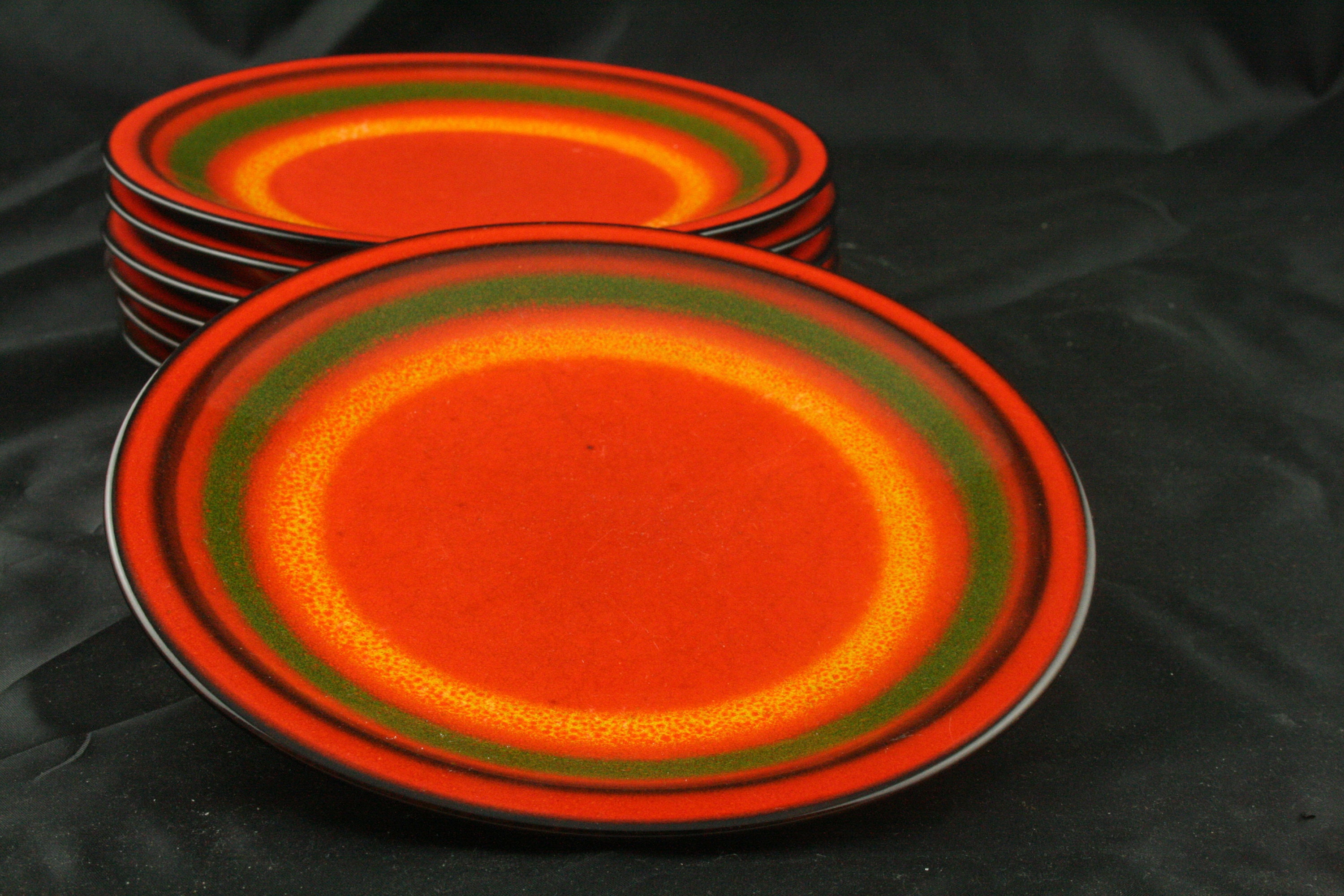 A set of 7 vintage plates by Fürstenburg
