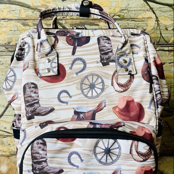Western Diaper Bag Backpack Etsy