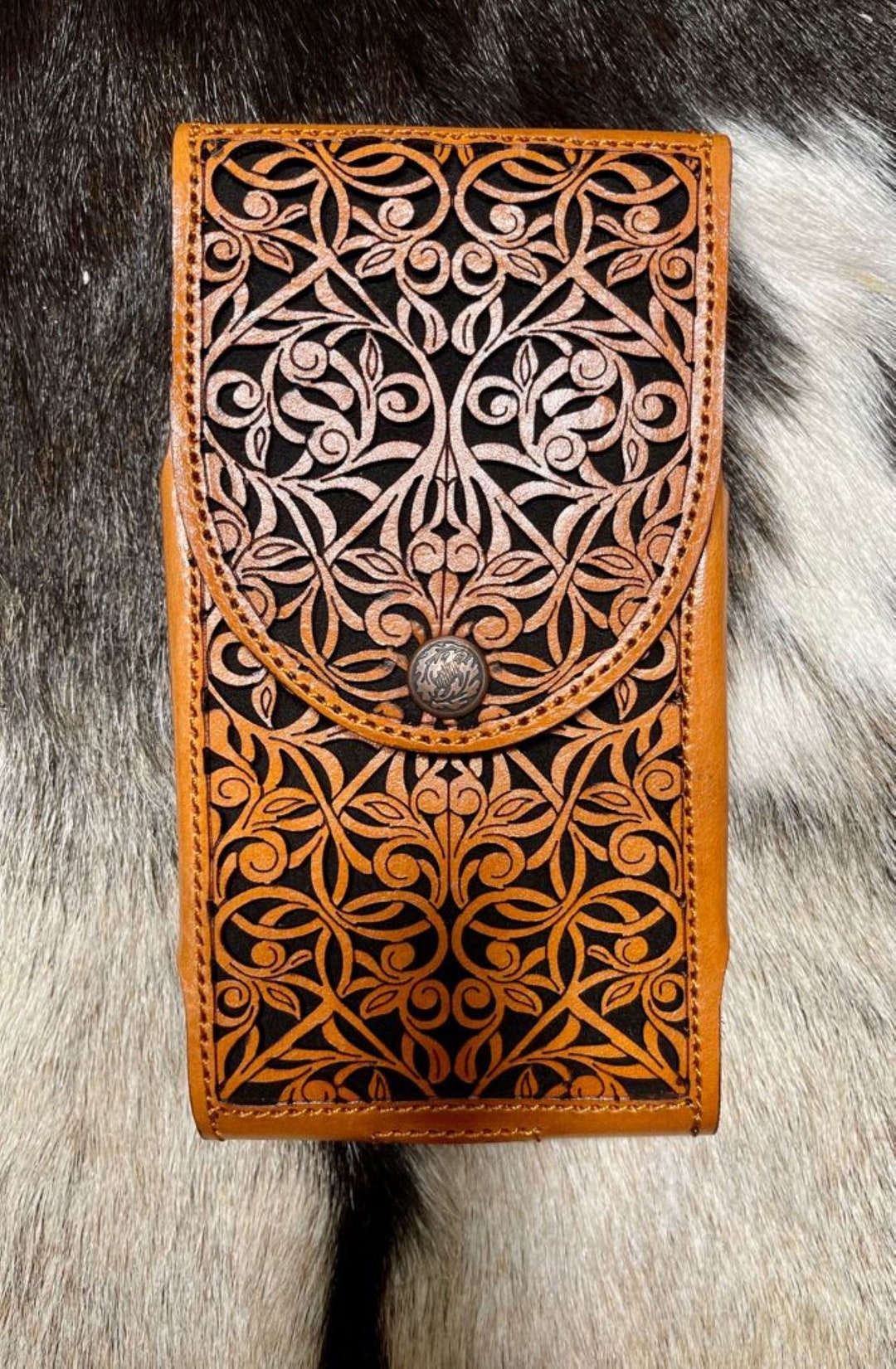 Bottes Cowboy Homme Véritable Cuir Caméléon Western C200