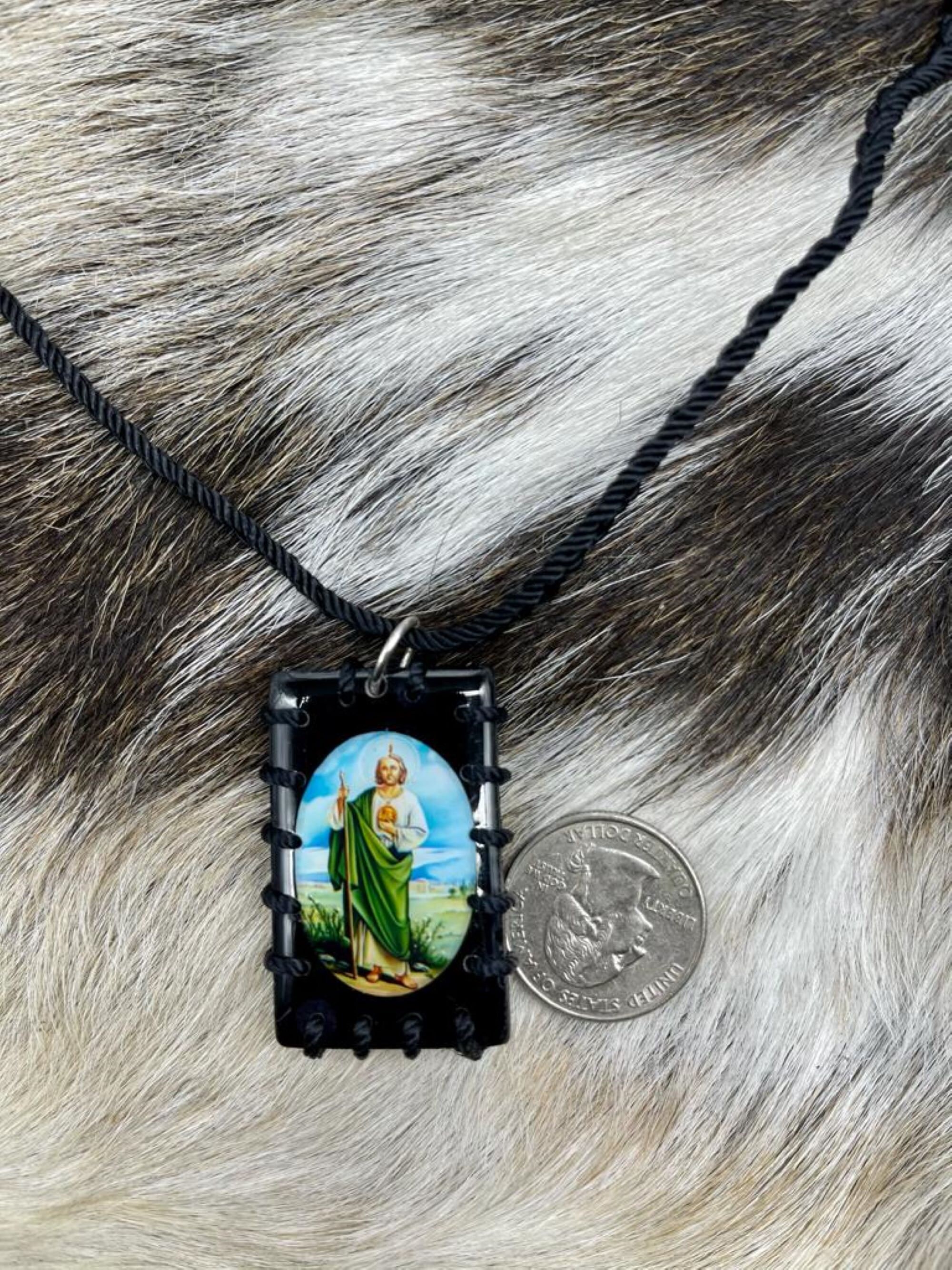 San Judas Necklace - Etsy